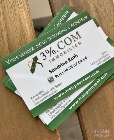 3%.COM Très belle maison d'architecte avec piscine  Hochfelden (67270)