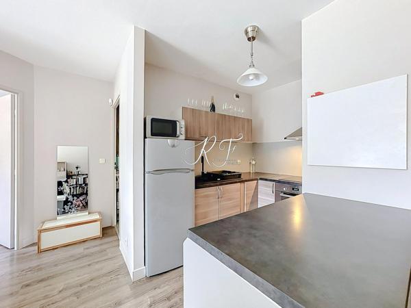 Appartement de 2 pièces et de 40m² face au parc urbain