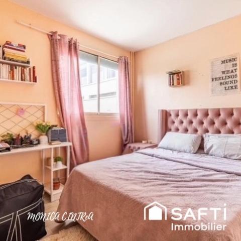 appartement  5 pièces avec double séjour, garage et cave