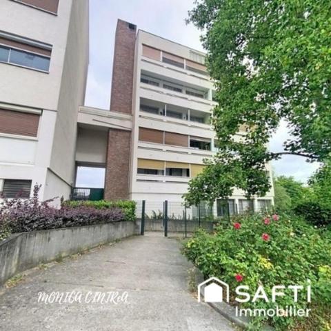 appartement  5 pièces avec double séjour, garage et cave