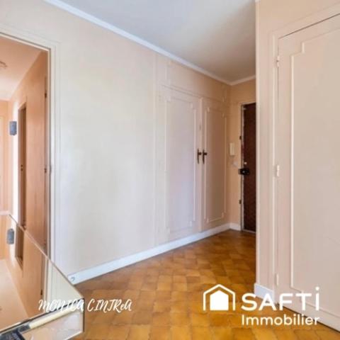 appartement  5 pièces avec double séjour, garage et cave