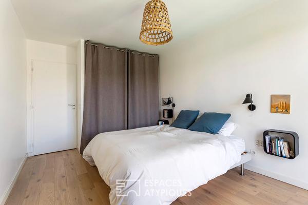 Maison contemporaine avec piscine