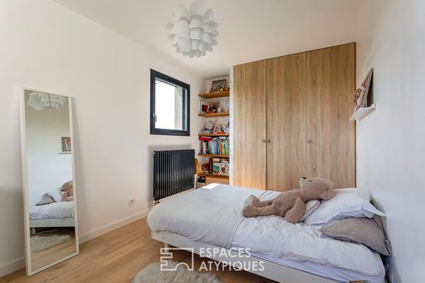 Maison contemporaine avec piscine