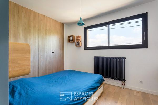 Maison contemporaine avec piscine