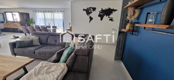 MAISON CONTEMPORAINE - 4 CHAMBRES AVEC PRESTATIONS DE QUALITE