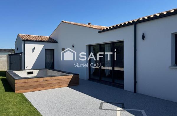 MAISON CONTEMPORAINE - 4 CHAMBRES AVEC PRESTATIONS DE QUALITE