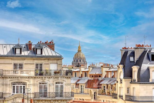 3 pièces avec terrasse Vue Tour Eiffel et Invalides