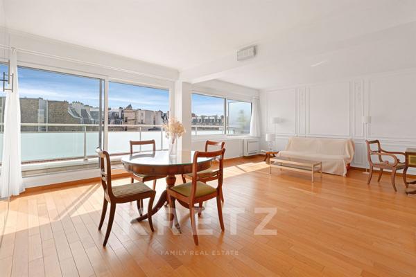 3 pièces avec terrasse Vue Tour Eiffel et Invalides