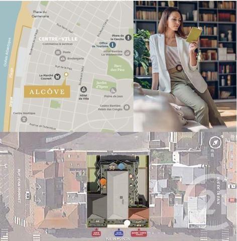 Appartement F4 à vendre  6 pièces - 101,22 m2 LE TOUQUET PARIS PLAGE - 62