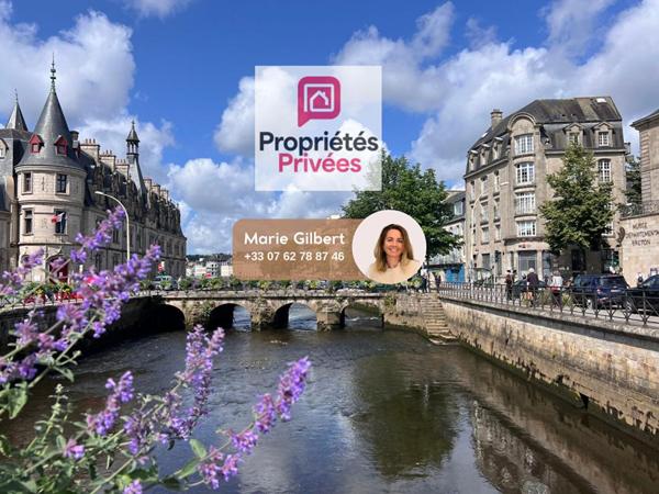 T3 lumineux 68 m² avec balcon, garage, Quimper proche centre et halage