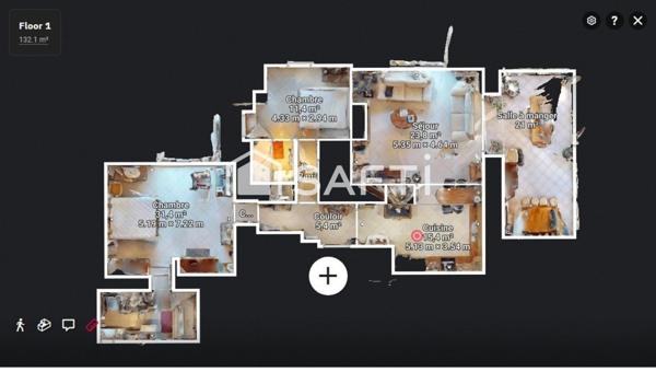 APPARTEMENT 116M2 ST MAXIME