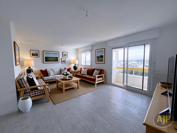 Appartement à louer Saint Nazaire : 5 pièces, 89m² avec 3 chambre(s) à 1 100€ - AJP Immobilier Saint-Nazaire