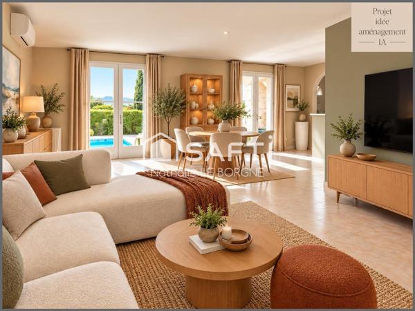 Très belle villa 4 chambres avec piscine