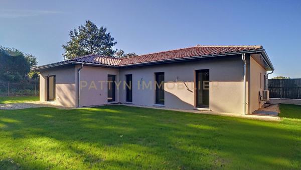 Genay (69730) Superbe maison neuve de plain-pied - DPE A - Toussieux (01600)