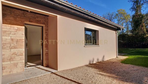 Genay (69730) Superbe maison neuve de plain-pied - DPE A - Toussieux (01600)