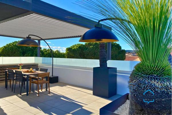 Frontignan, Appartement duplex d’exception avec terrasse panoramique de 82 m² – Prestations haut de gamme