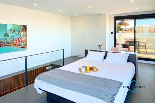 Frontignan, Appartement duplex d’exception avec terrasse panoramique de 82 m² – Prestations haut de gamme