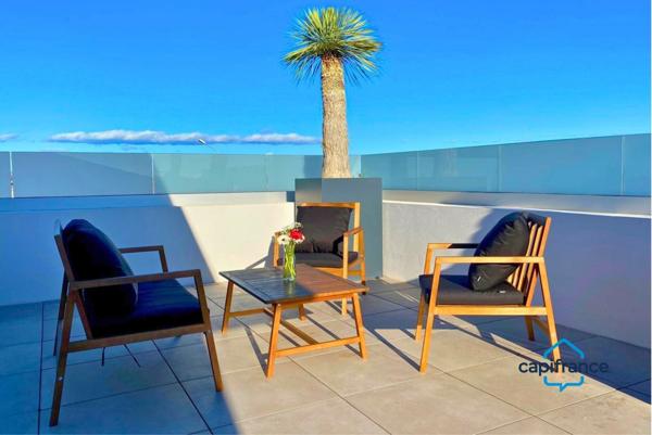 Frontignan, Appartement duplex d’exception avec terrasse panoramique de 82 m² – Prestations haut de gamme