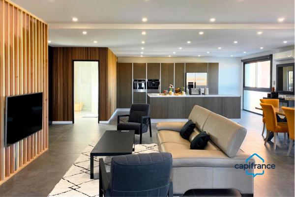 Frontignan, Appartement duplex d’exception avec terrasse panoramique de 82 m² – Prestations haut de gamme