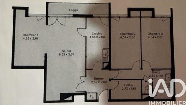 Location appartement 4 pièces 84 m² Bezons