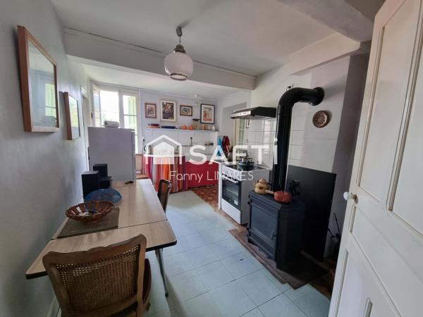 Maison modulable 1 ou 2 appartements + terrain