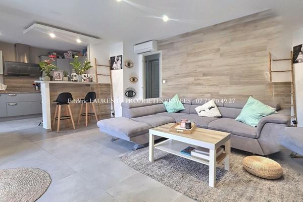 Appartement 75 m² - 3 chambres avec terrasses et parking à Saint Hippolyte Du Fort