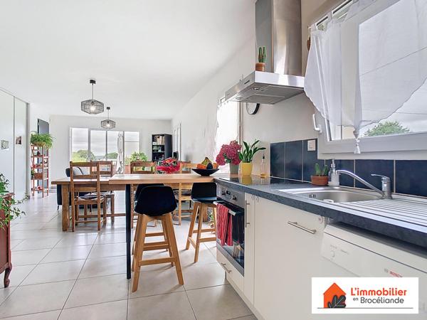 Maison de plain-pied récente à 5 minutes du centre Plélan-le-Grand