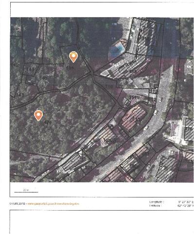 Pietranera beau terrain de 4690 m2 vue mer