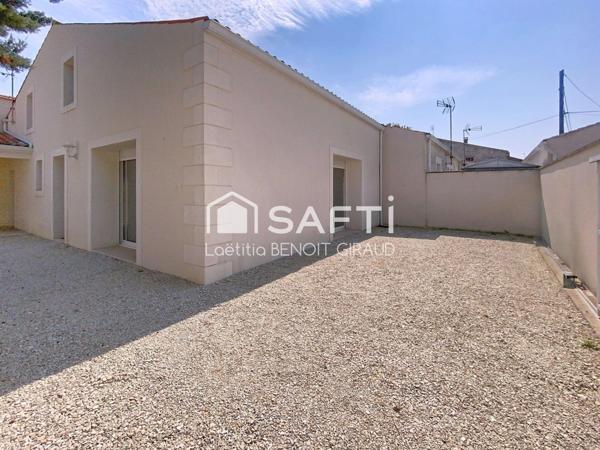 Maison avec potentiel - Semussac centre