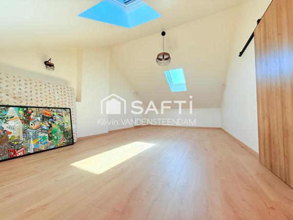 Maison clé en main +190 m² au sol – 5 chambres – Jardin – Aucun travaux !