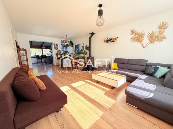 Maison clé en main +190 m² au sol – 5 chambres – Jardin – Aucun travaux !