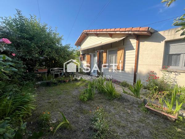 Talence deux maisons de plain pied sur un terrain de 550m² à proximité du tram