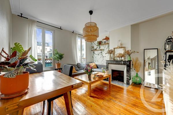 Appartement F3 à vendre  3 pièces - 52,35 m2 MONTROUGE - 92