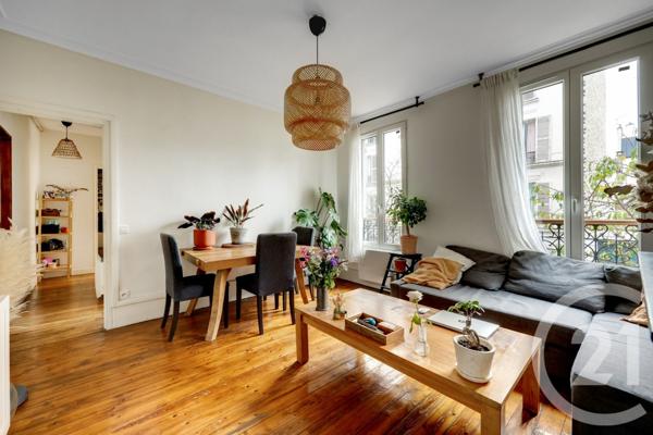 Appartement F3 à vendre  3 pièces - 52,35 m2 MONTROUGE - 92