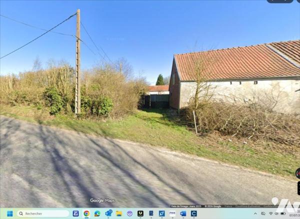 Bohain en vermandois - corps de ferme à rénover sur 1,70ha