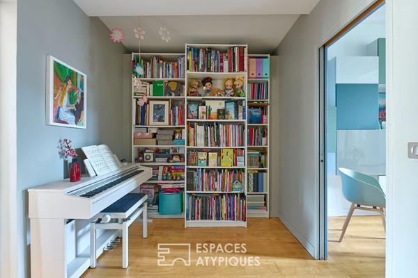 Appartement traversant et rénové au coeur du quartier des Enfants Rouges