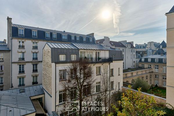 Appartement traversant et rénové au coeur du quartier des Enfants Rouges