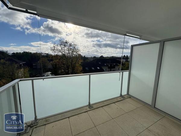 Appartement à louer 2 pièces 43.76m²