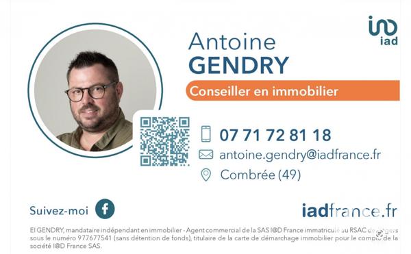 Maison à vendre 5 pièces 72 m² Ombrée d'Anjou