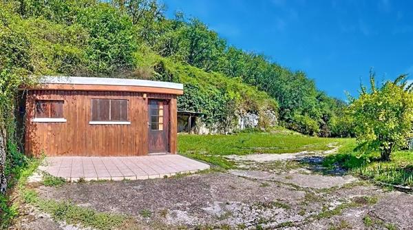 Terrain plat de 813 m² avec cabanon - Grésy-sur-Aix - Vue panoramique sur les Bauges