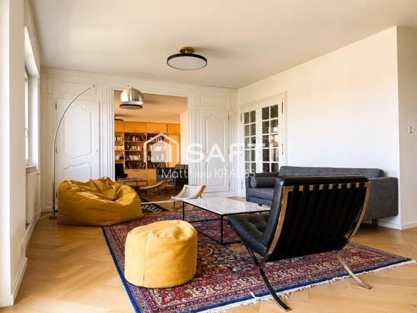 Lumineux 145m² au 7e étage, vue Vosges et Forêt Noire