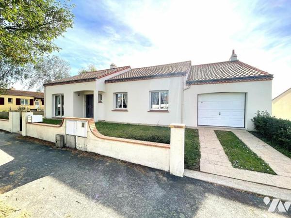 A VENDRE - REZE - Trocardiere- Au calme - Maison de plain-pied d'env 108.64m² sur 503m² de terrain.