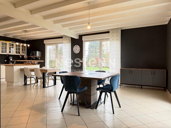 Maison individuelle sur sous sol - 3 chambres - 140 m² - Jardin - REGNEVILLE SUR MEUSE