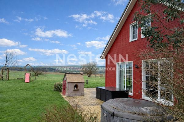 Maison individuelle sur sous sol - 3 chambres - 140 m² - Jardin - REGNEVILLE SUR MEUSE