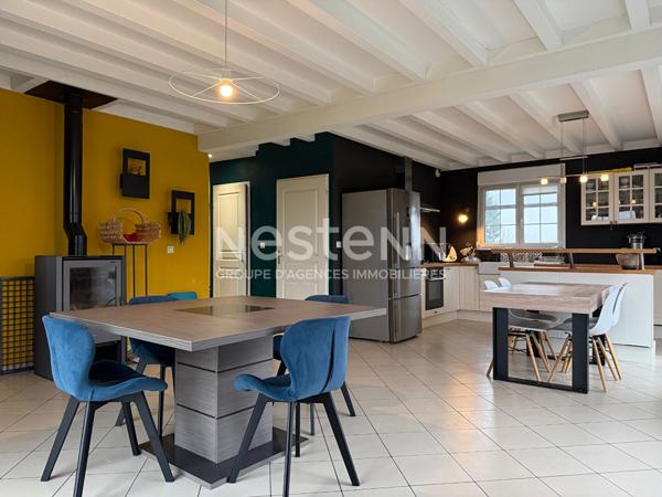 Maison individuelle sur sous sol - 3 chambres - 140 m² - Jardin - REGNEVILLE SUR MEUSE