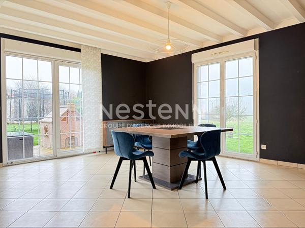 Maison individuelle sur sous sol - 3 chambres - 140 m² - Jardin - REGNEVILLE SUR MEUSE