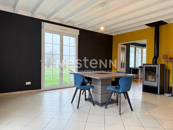 Maison individuelle sur sous sol - 3 chambres - 140 m² - Jardin - REGNEVILLE SUR MEUSE