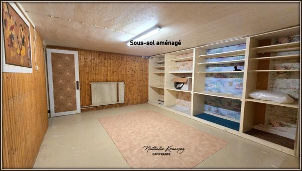 CHALONS EN CHAMPAGNE (51) Maison à vendre 5 pièces, jardin et sous-sol complet