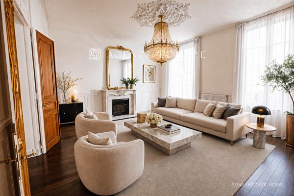 Élégante maison de maître en plein cœur de ville avec jardin garage et caves