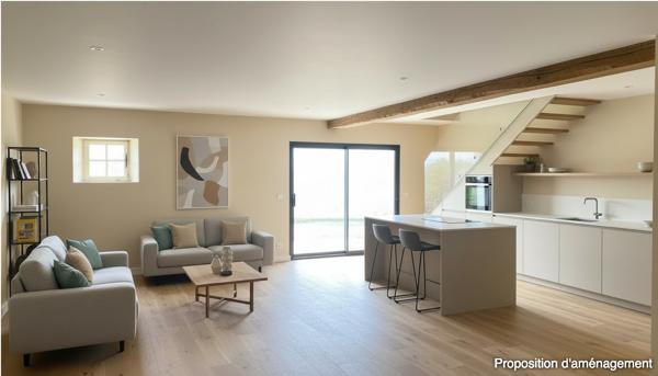 PRIN-DEYRANÇON (79210) , Grange à rénover avec certificat d'urbanisme positif
